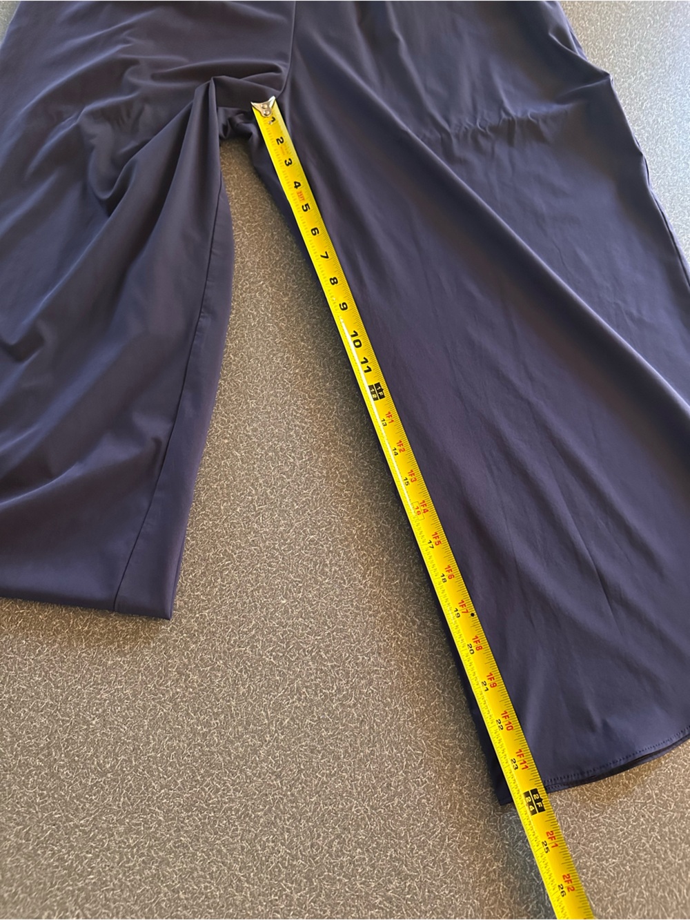 Halara Breezeful High Waisted Crossover Resort Pants Plum Purple Large L Regular - Picture 6 of 8